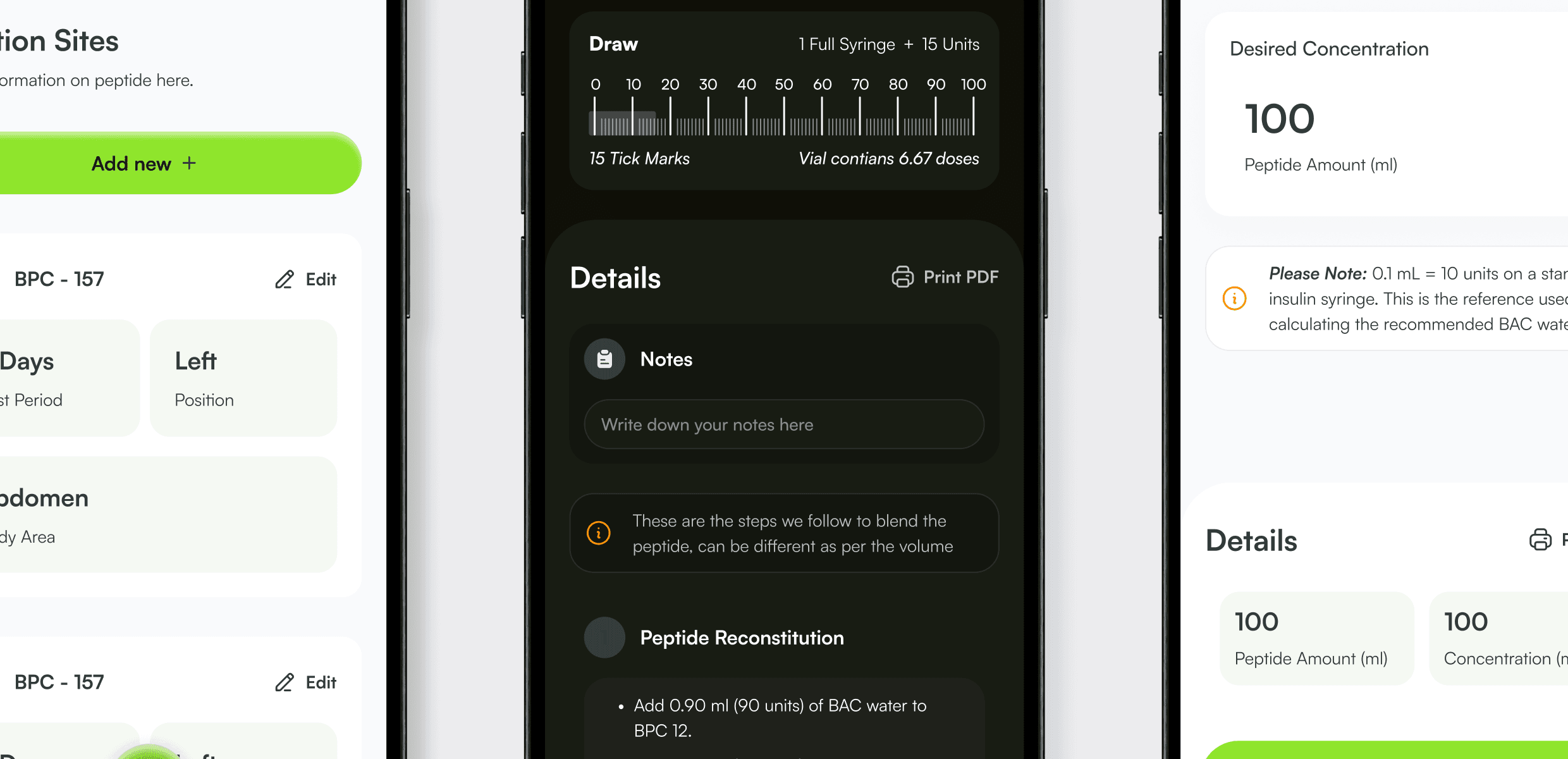 Peptide Calculator
